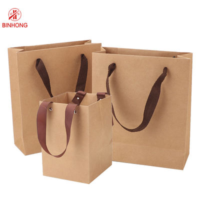 Niestandardowe rozmiary Twisted Handle ODM Kraft Paper Bag