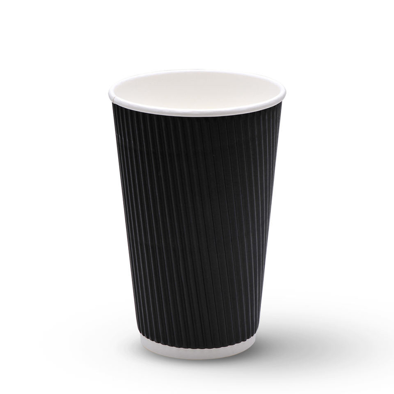 Papier falisty Take Away Hot Drink Cup Jednorazowy na kawę i herbatę