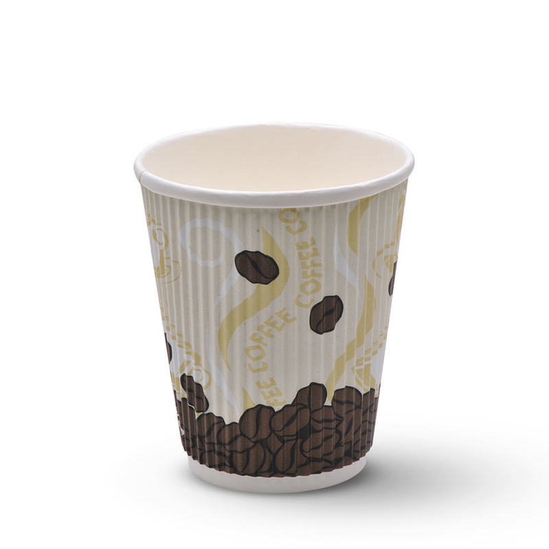Papierowe kubki do kawy na wynos Paper Craft Pot Biodegradowalny