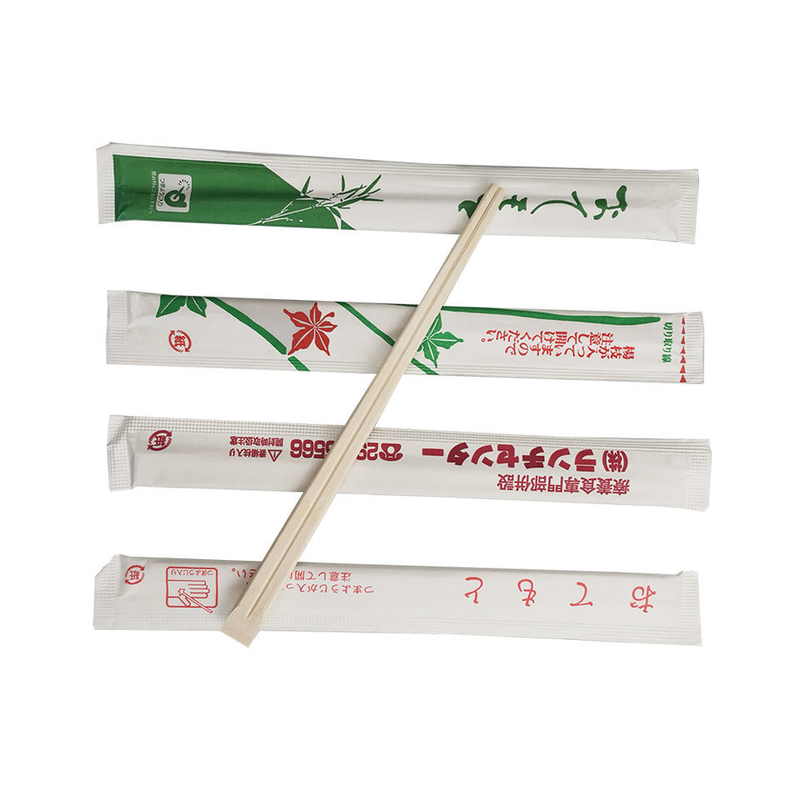 Restauracja Drewniane jednorazowe pałeczki do sushi Zrównoważony 20-23 cm