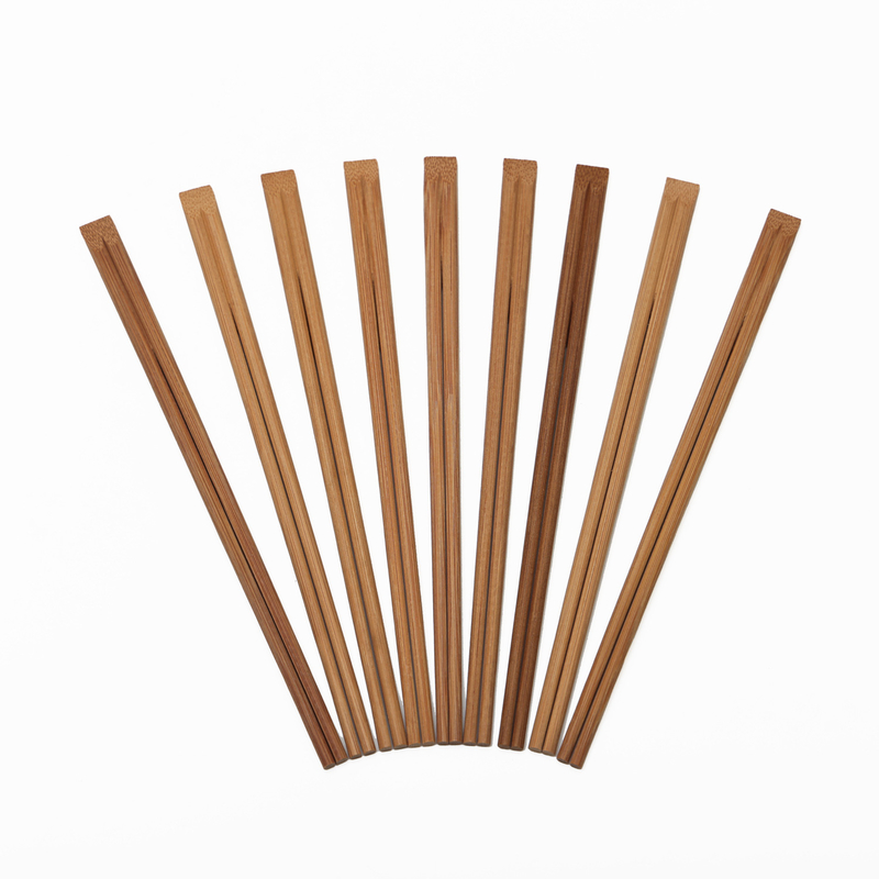 Pałeczki bambusowe brązowe lub karbonizowane 21 cm / 24 cm 4,8 mm-5,0 mm