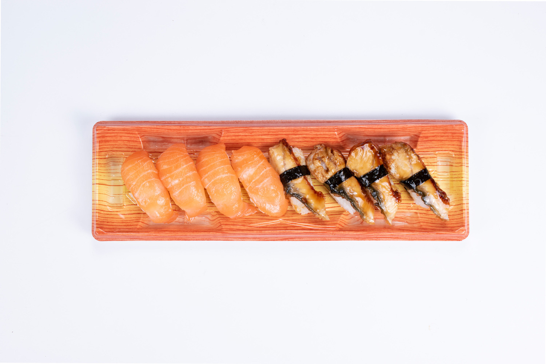 Pudełka jednorazowa do pakowania sushi z pokrywką