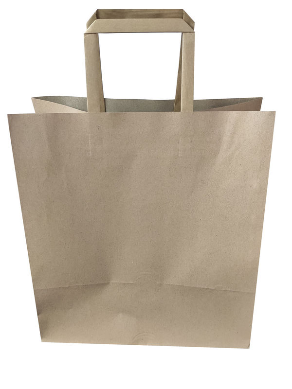 Ekologiczne torby Kraft o gramaturze 110gsm 16x6x12 ''