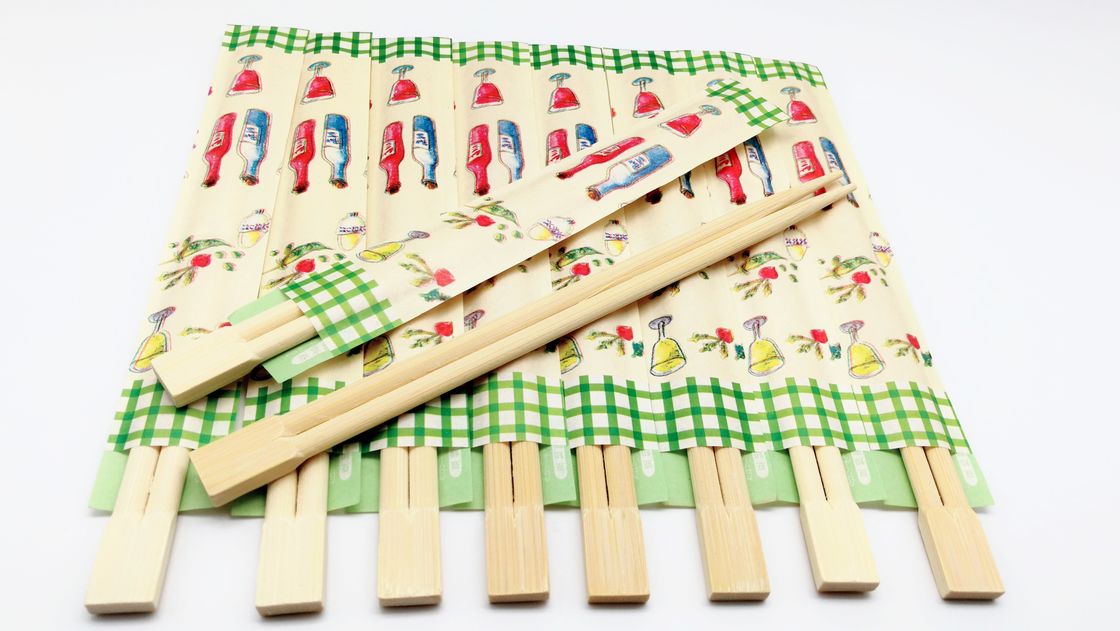 Higieniczne pałeczki jednorazowe bambusowe 240 mm do restauracji