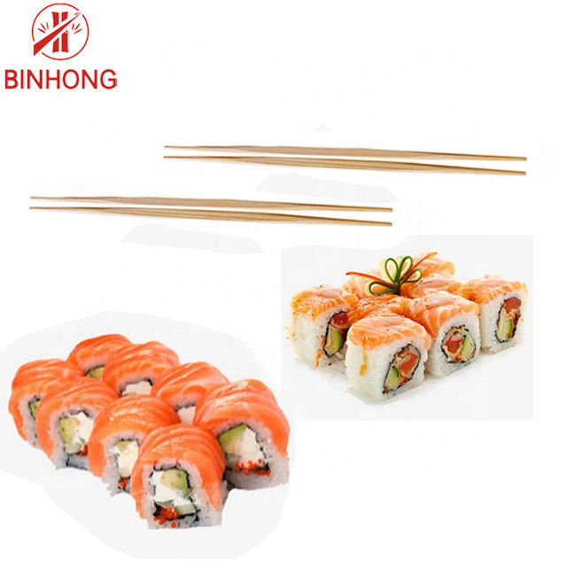 Ekologiczne bez wierteł Jednorazowe pałeczki bambusowe / pałeczki do sushi 24 cm