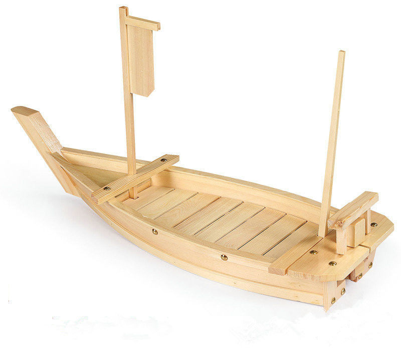 Zrównoważone logo laserowe 50 cm Bamboo Sushi Boat