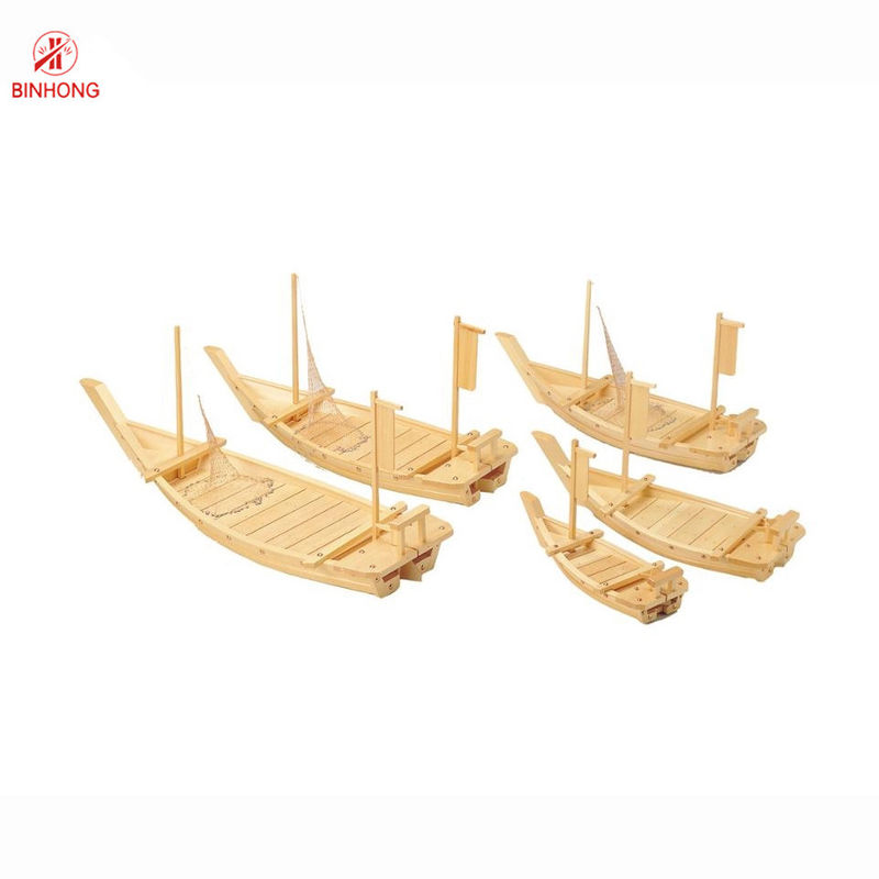Zrównoważone logo laserowe 50 cm Bamboo Sushi Boat