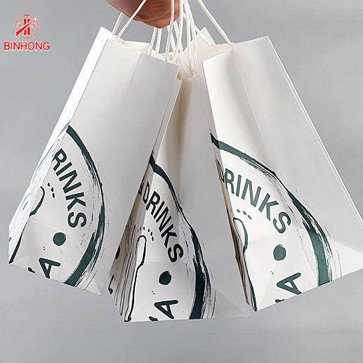 Niestandardowe rozmiary Twisted Handle ODM Kraft Paper Bag