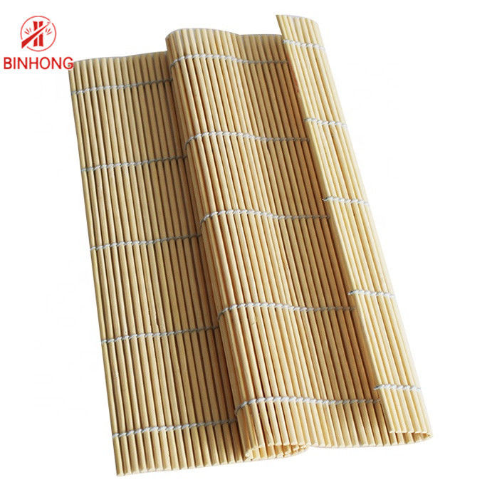Wielofunkcyjna mata bambusowa ISO9001 24 cm * 24 cm do sushi