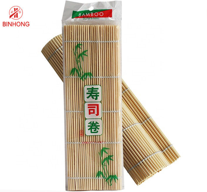 Wielofunkcyjna mata bambusowa ISO9001 24 cm * 24 cm do sushi