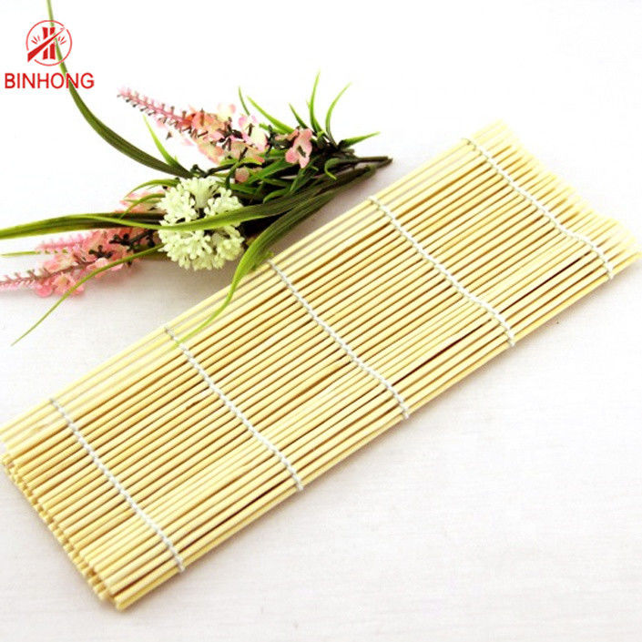 Wielofunkcyjna mata bambusowa ISO9001 24 cm * 24 cm do sushi