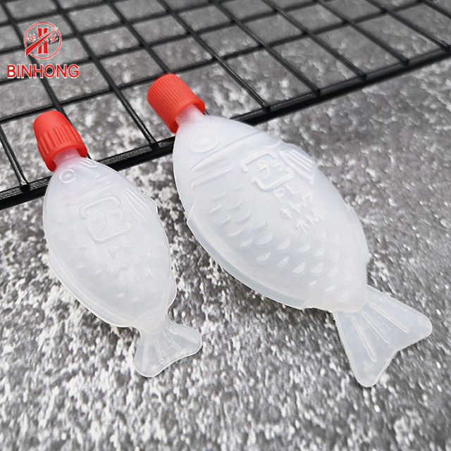Catering Jednorazowa plastikowa butelka na sos sojowy na wynos 1.5 2 oz