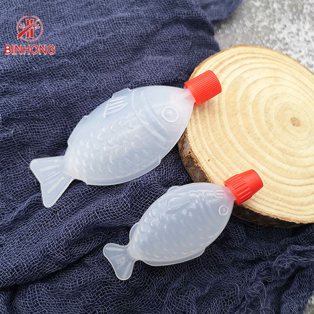 Catering Jednorazowa plastikowa butelka na sos sojowy na wynos 1.5 2 oz