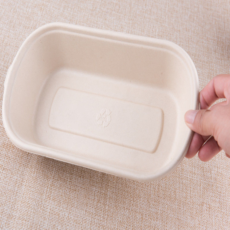 Jednorazowe papierowe pudełko na lunch z 5 przegródkami 500 ml 700 ml 850 ml 1000 ml