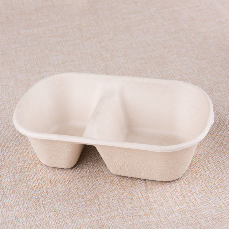 Jednorazowe papierowe pudełko na lunch z 5 przegródkami 500 ml 700 ml 850 ml 1000 ml