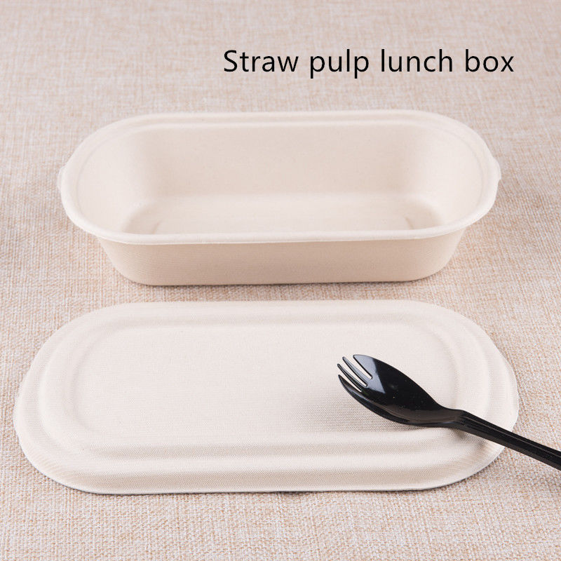 Jednorazowe papierowe pudełko na lunch z 5 przegródkami 500 ml 700 ml 850 ml 1000 ml