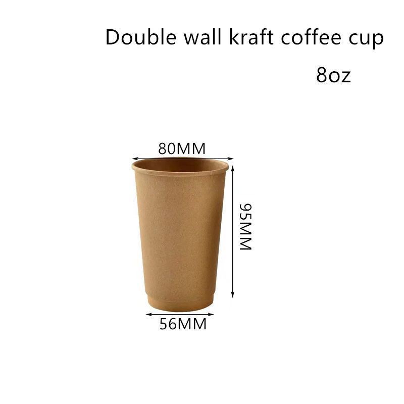 Kubki do kawy o gramaturze 300g / m2 powlekane PE, bez BPA