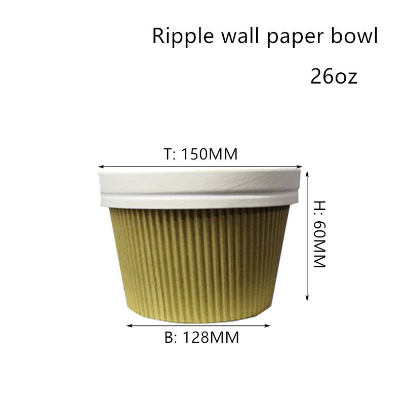 Termiczna miska na żywność Ripple Wall 350ml 520ml 720ml