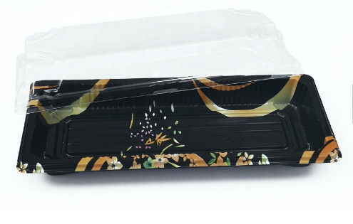 Jednorazowy plastikowy pojemnik PS do sushi