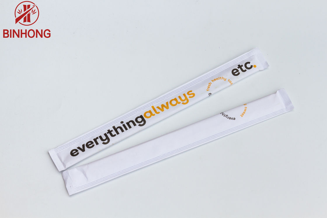Eco Frindly Naturalne Pałeczki Bambusowe Sushi Stick Z Papierowym Opakowaniem