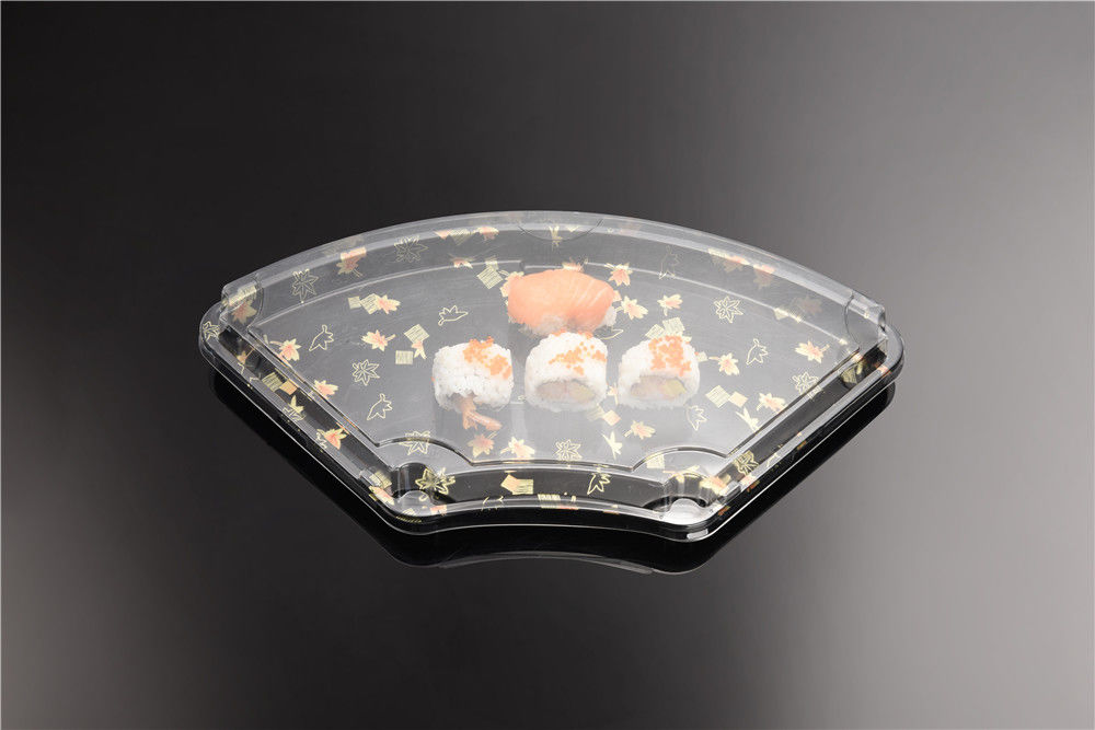 Jednorazowe pudełko na żywność PS Sushi Burrito z przezroczystą pokrywką