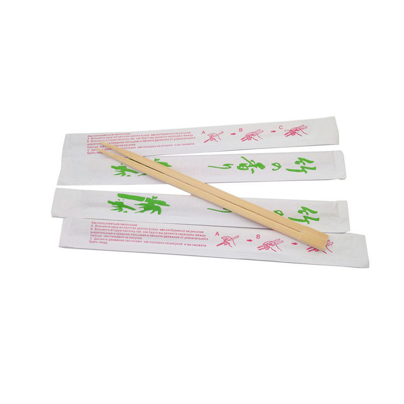 Ekologiczne sushi Naturalne pałeczki bambusowe z opakowaniem papierowym