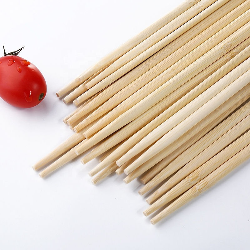Jednorazowe pałeczki bambusowe SUSHI o wysokiej wydajności, ręcznie robione, zielone