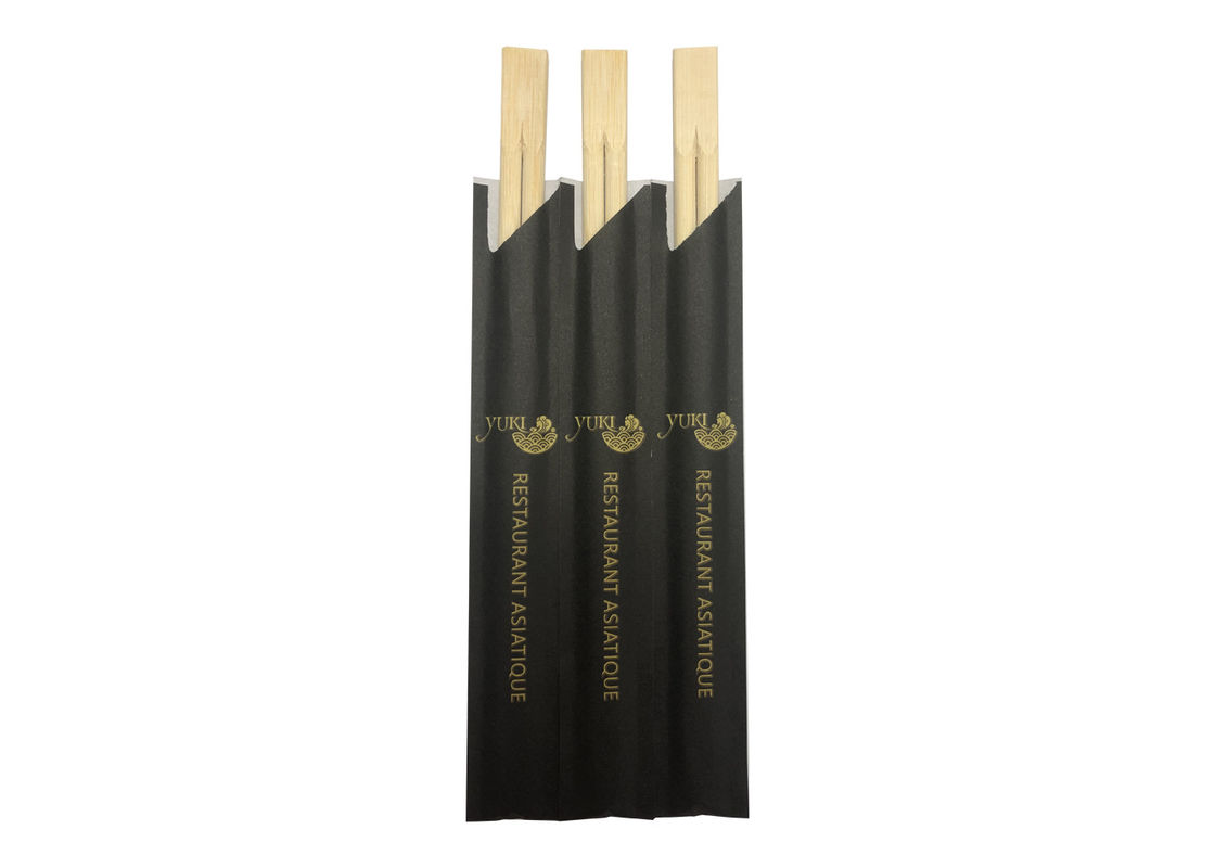 Grubość 5.0mm Twins Natural Bamboo Jednorazowe pałeczki