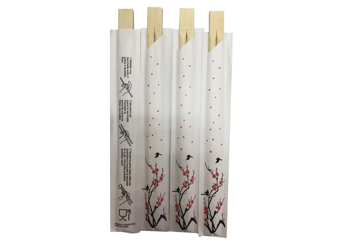 Długość 23 cm Jednorazowe Bambusowe Pałeczki Sushi