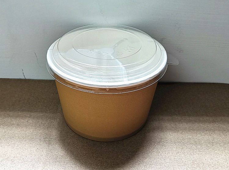 Jednorazowe pudełko do pakowania z wewnętrznym wspornikiem 360-1500 ml miska z papieru pakowego