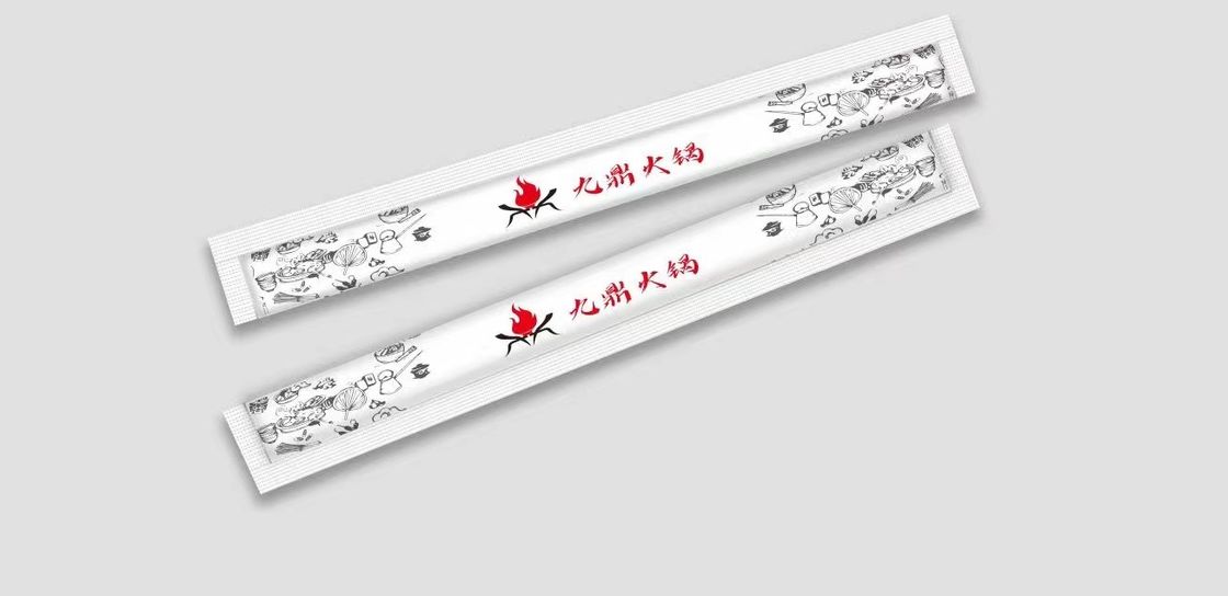 Hot Seal 23 CM Twins Jednorazowe pałeczki owinięte w papier powlekany